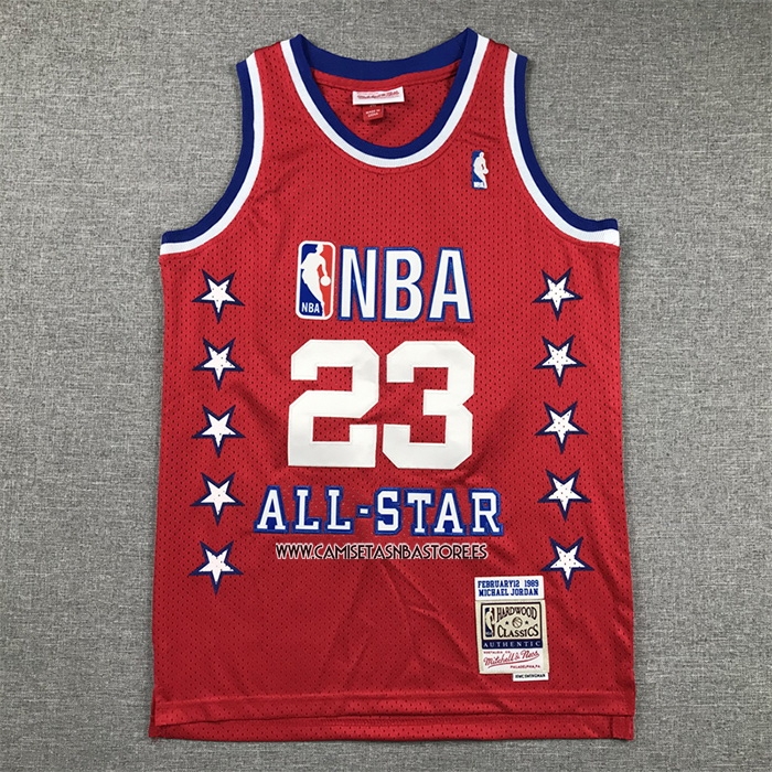 DeAndre Jordan NO 23 Camiseta Nino All Star 1989 Rojo